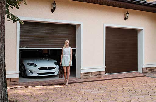 Купить гаражные ворота 2.0×1.8 м, с приводом, без монтажа - Белебей
